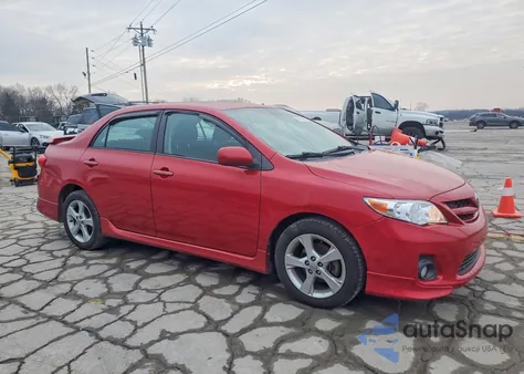 2012 Toyota Corolla Base z USA, uszkodzony, nr VIN 2T1BU4EE2CC787245